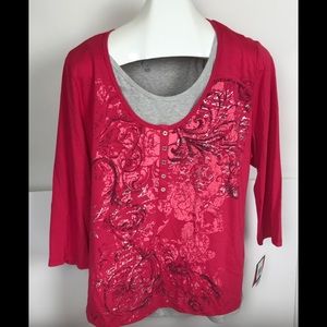 Style & Co Sport XL 2 Piece Set NWT Size XL